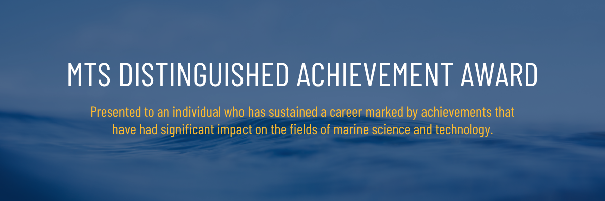 MTS Distinguished Achievement Award