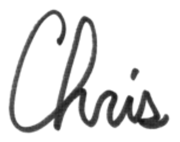 Chris Ostrander Signature 