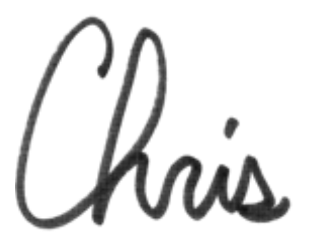 MTS Executive Director Chris Ostrander Signature 