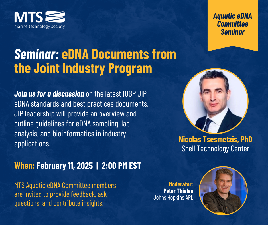 Flyer for eDNA Seminar
