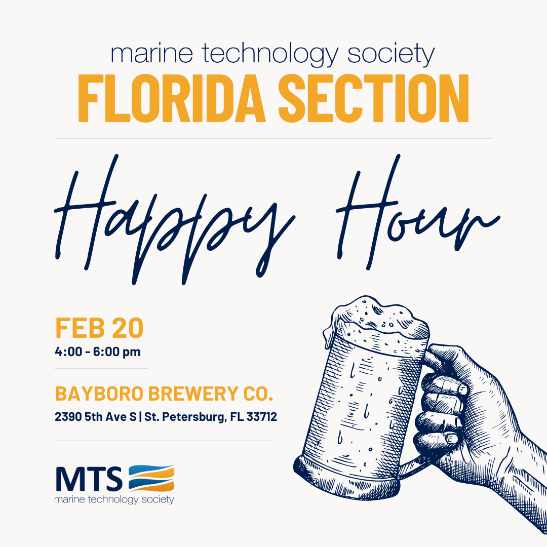 Florida Section Happy Hour Flyer Feb 20 at Bayboro Brewing 4 PM