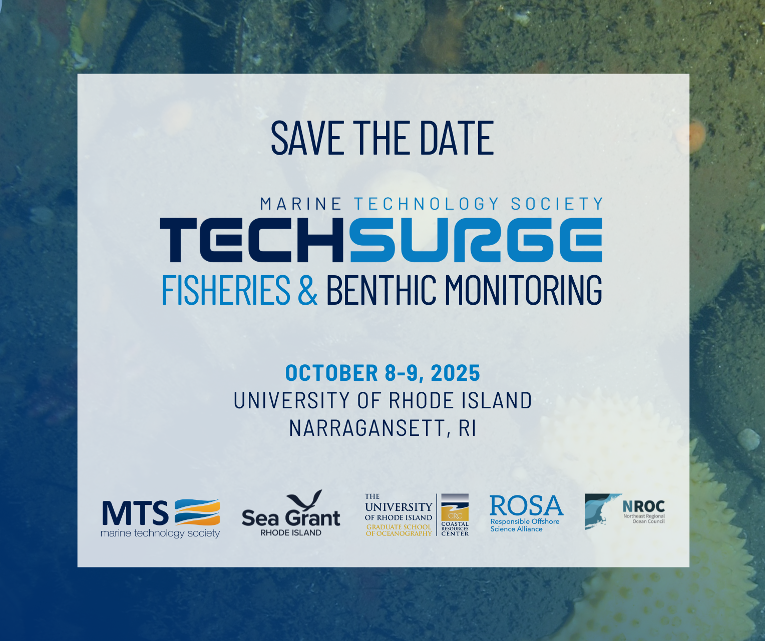 Flyer fisheries and benthic monitoring techsurge